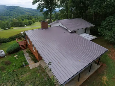 Metal Roof — Rural Home — Sylva, NC