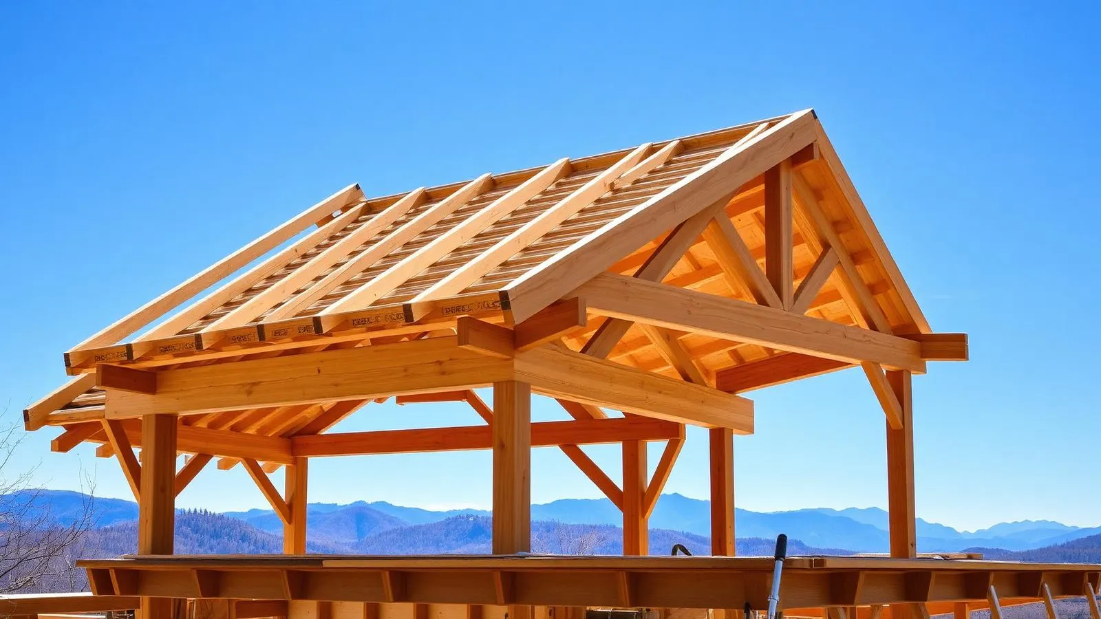 Mountain home with premium siding and exterior finishes